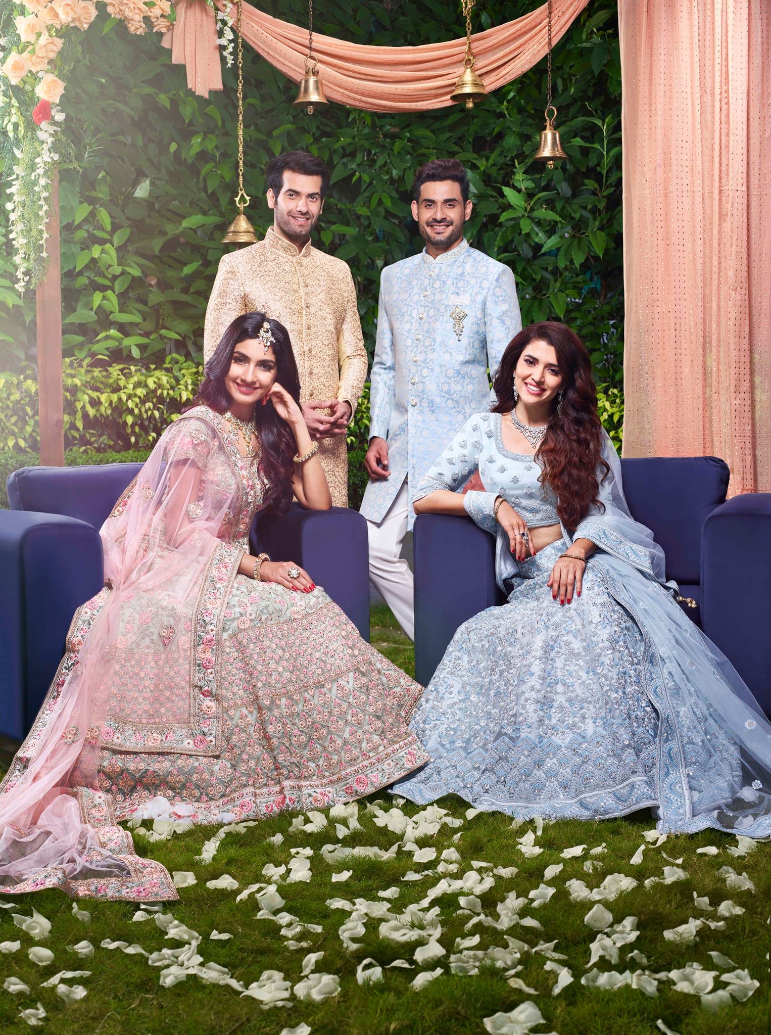 Manyavar couple dresses sale